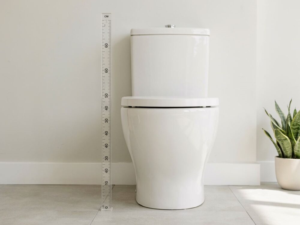 montaż miski WC