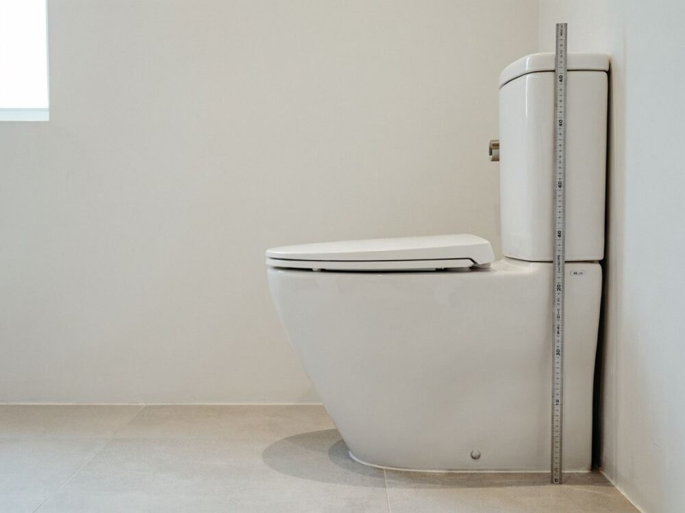 wysokość miski WC